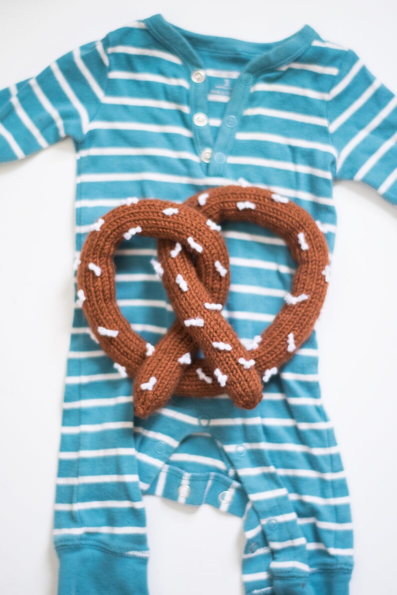 Pretzel Rattle Knitting Pattern - Etsy
