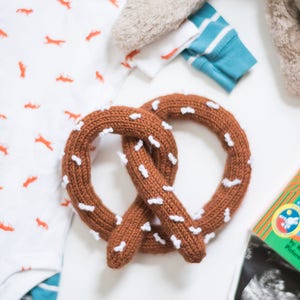 Pretzel Rattle Knitting Pattern - Etsy