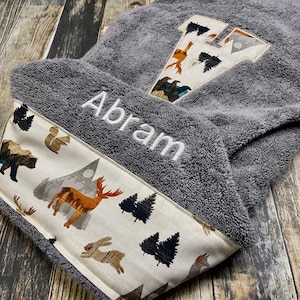 Personalized Custom Hooded Infant Child Towel