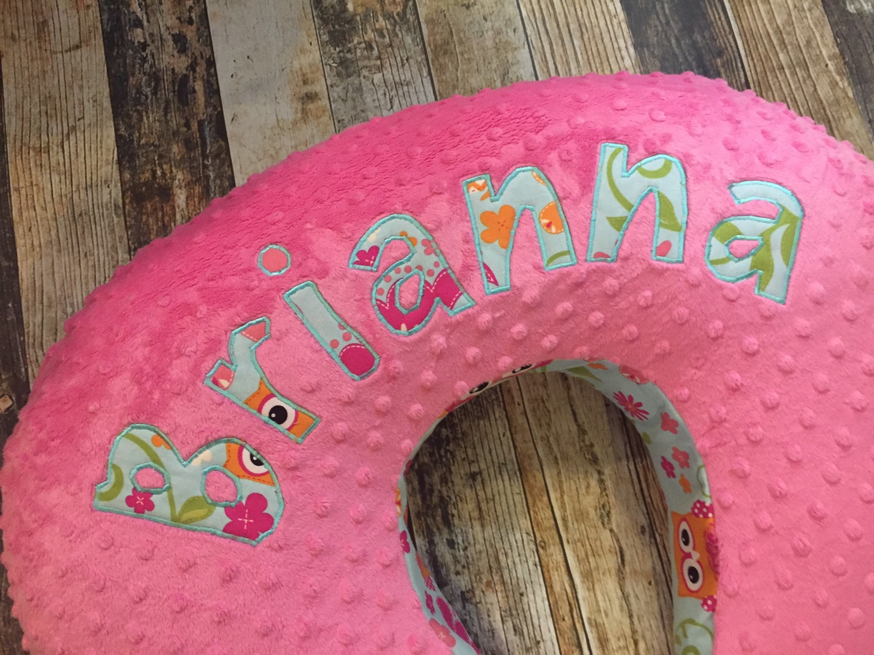 Personalized Nursing Pillow Cover made to fit Boppy TM Brand Etsy