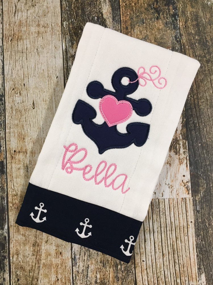 Burp Cloth - Ocean Snuggles