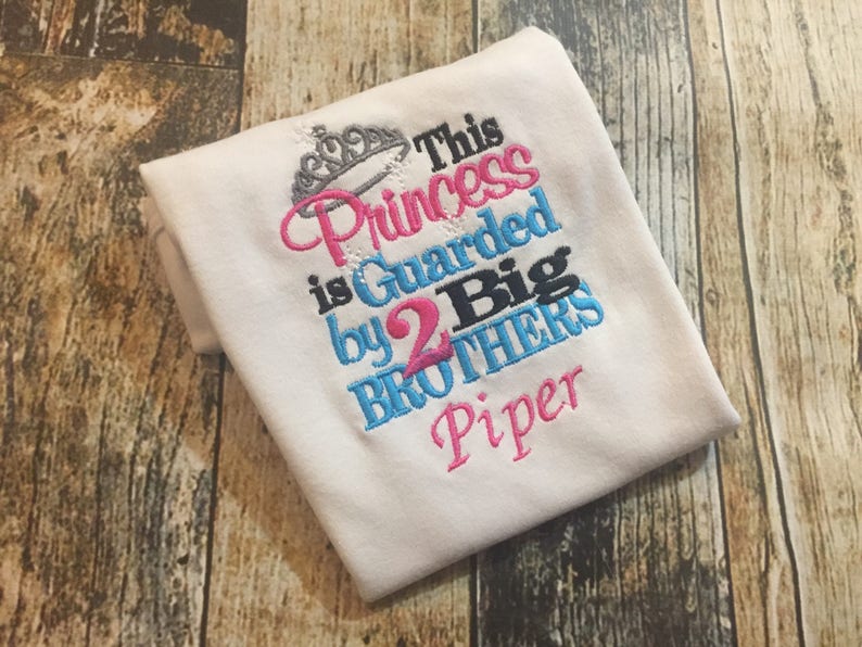 Download This Princess is Guarded by 2 Big Brothers Personalized ...