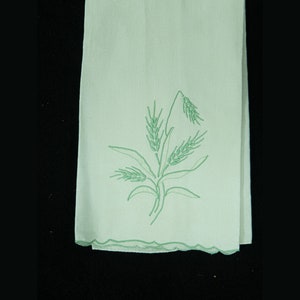 Antique Marghab Wheat Pattern Hand Towel
