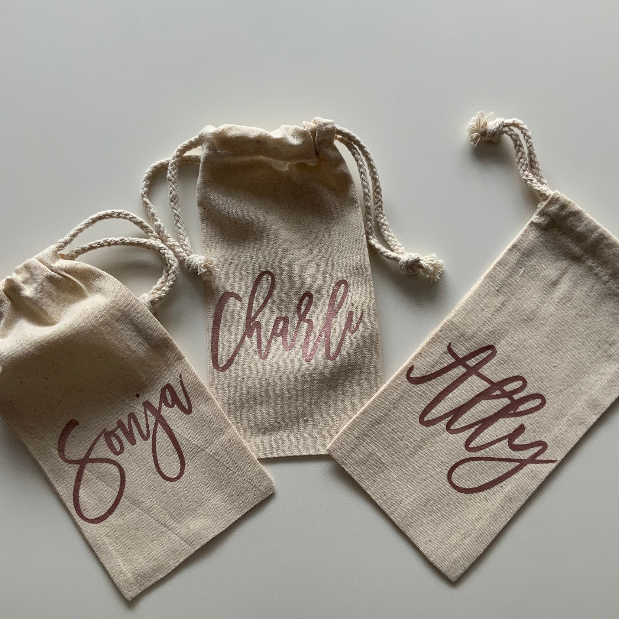 Favour Bag Personalised Favour Bag Wedding Gift Cotton Bag Etsy