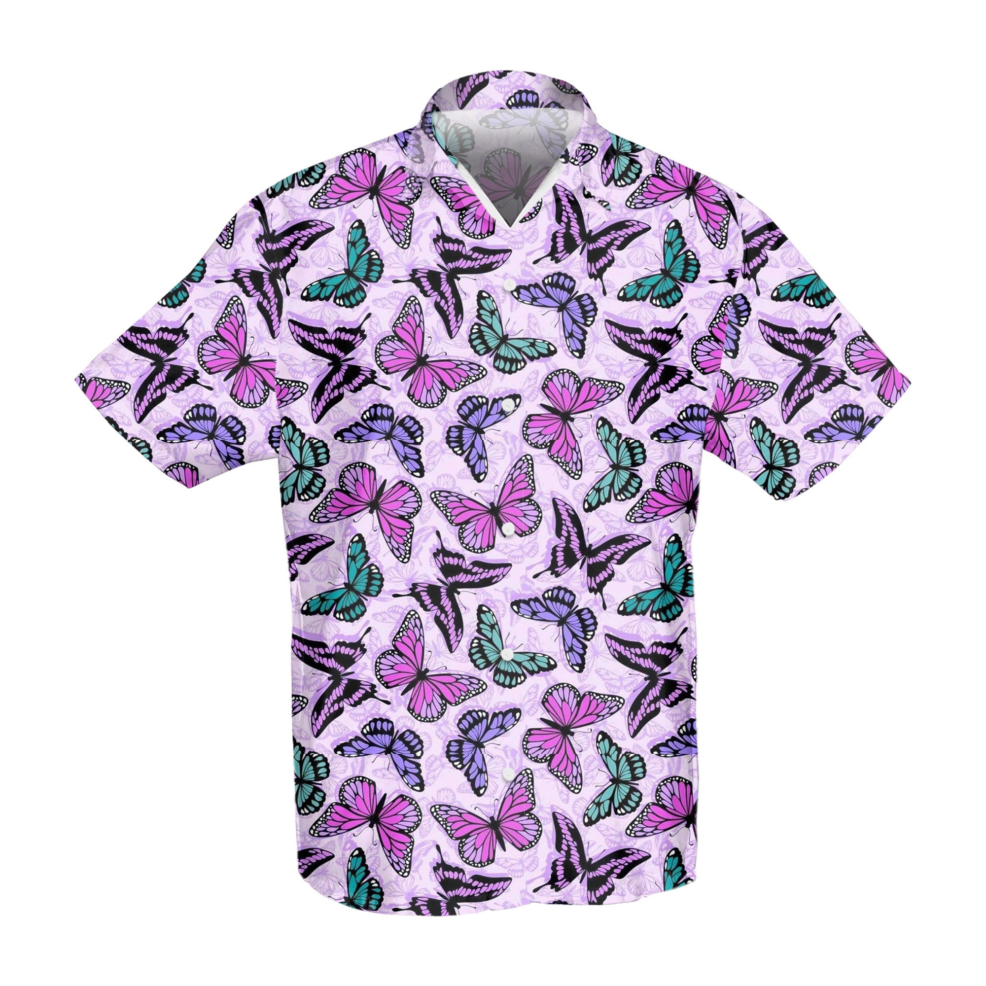 Discover Butterfly Hawaiian Shirt