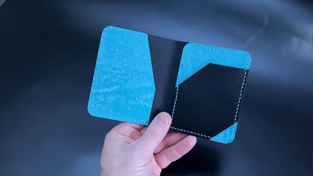 Simple Minimalist Bifold Wallet - Etsy
