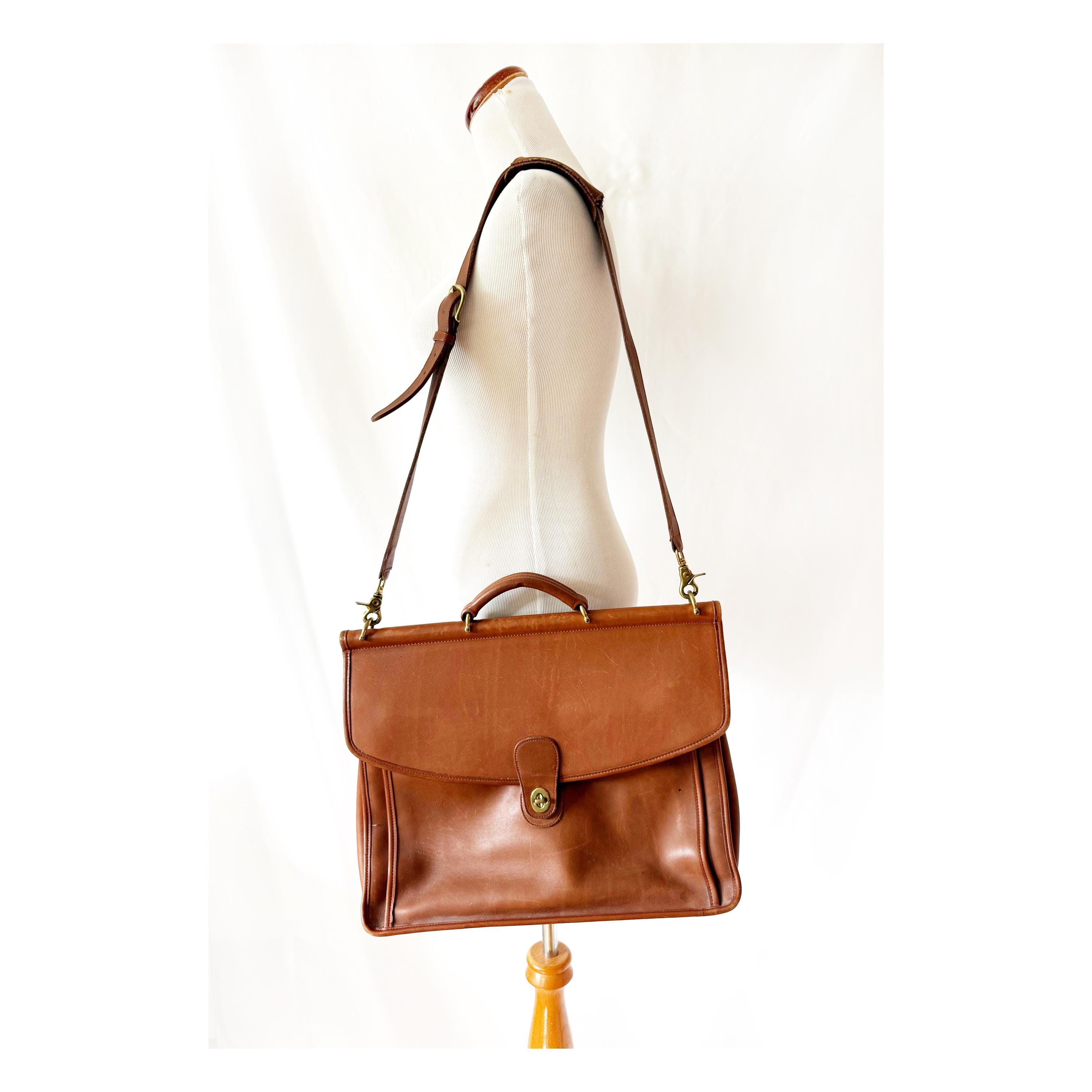 Coach Lexington Vintage Briefcase - Etsy