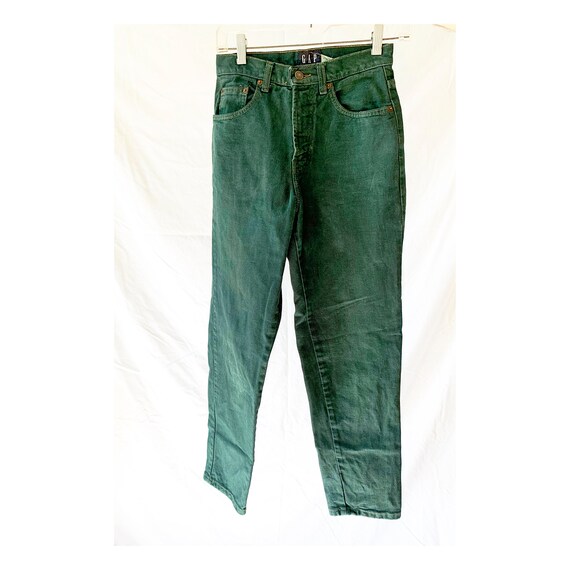 dark green jeans