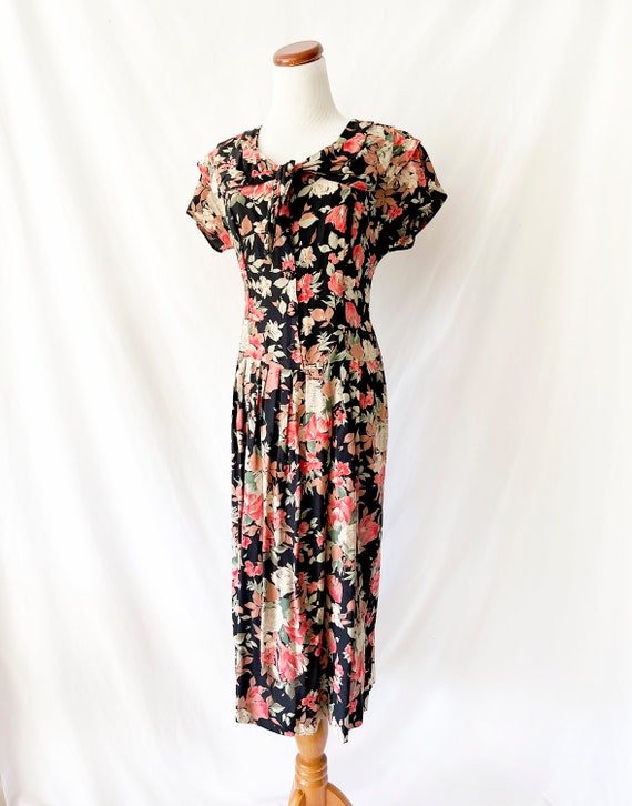 vintage laura ashley dress floral cottagecore dre… - image 2