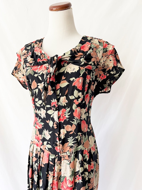 vintage laura ashley dress floral cottagecore dre… - image 4