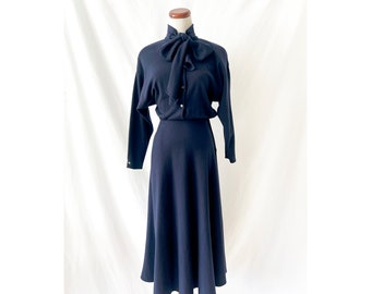 vintage ralph lauren cashmere dress / size 4