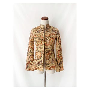Quilted Paisley Jacket - Etsy Quilted Paisley Jacket - Etsy