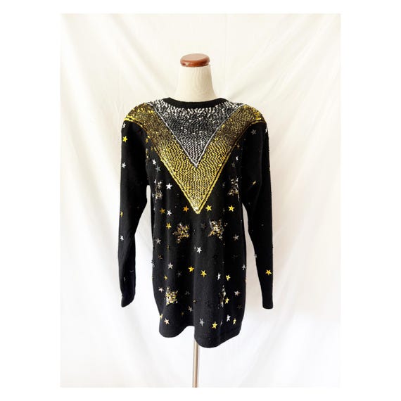 Vintage Angora Wool Sequin Sweater Dress: Gold Celestial Stars, Sz M - Etsy New Zealand Vintage Angora Wool Sequin Sweater Dress: Gold Celestial Stars, Sz M - Etsy New Zealand