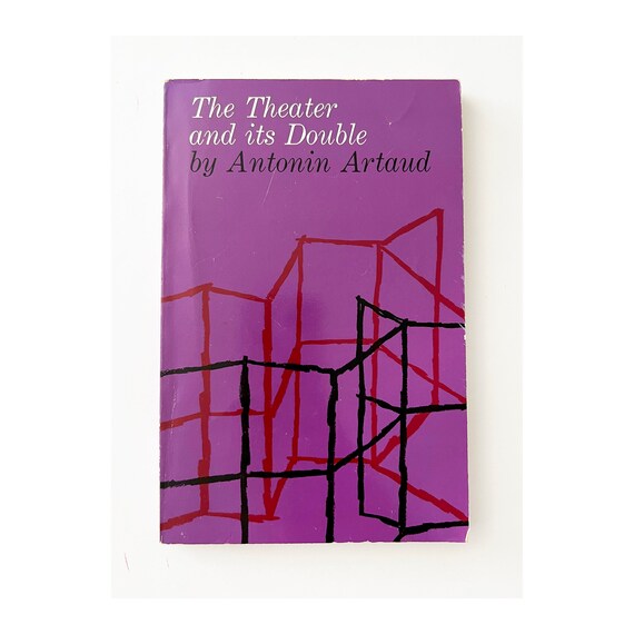 The Theatre and Its Double by Antonin Artaud 1958 Wondeful Etsy