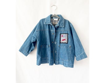 2t vintage sf blues denim jacket  chore coat