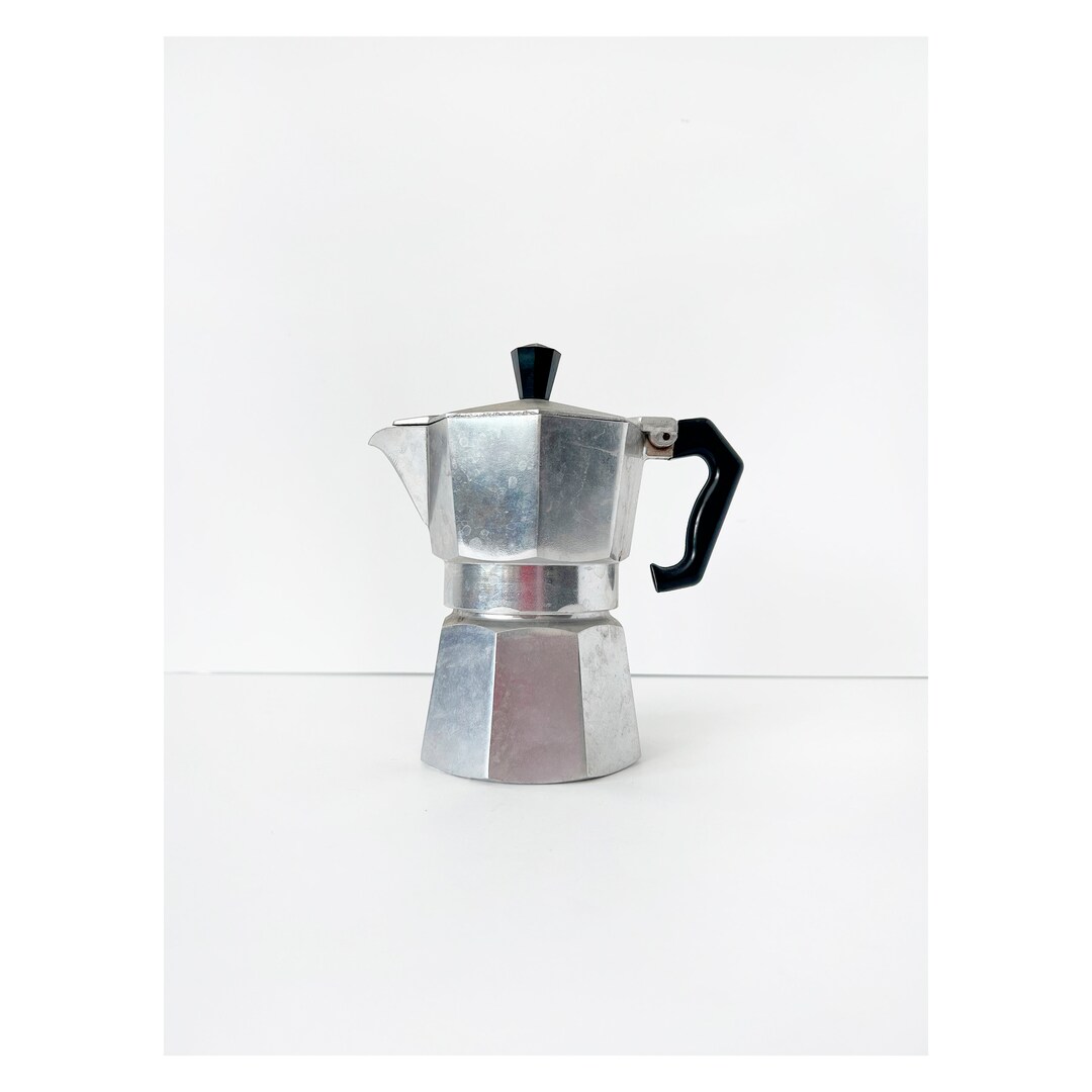 Vintage Italian Stove Top Coffee Pot Moka Style ABC Etsy