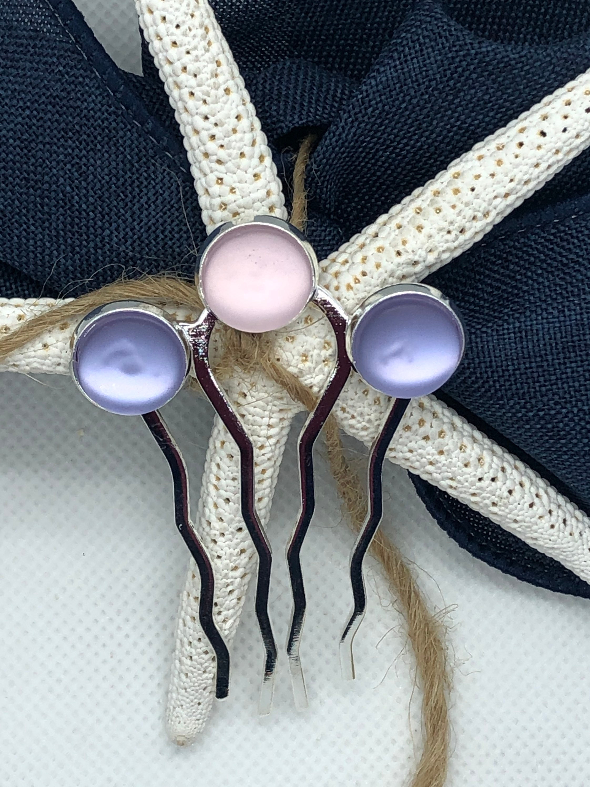 Pink Cultured Sea Glass Glass Hair Pin/ Hair Comb for Etsy