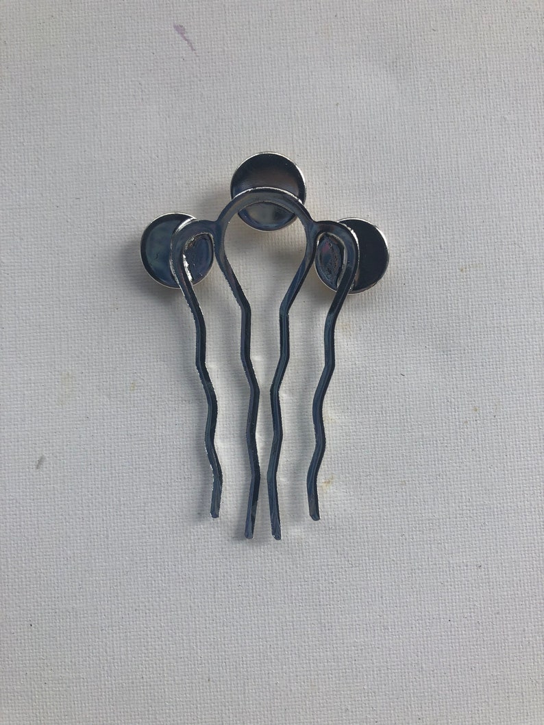 Cobalt Blue Sea Glass Glass Hair Pin/ Hair Comb Birthday Etsy