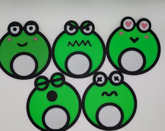 Cute Frog Coasters