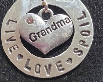 Grandma Necklace, Grandma Jewelry, Grandma to Be Gift, New Grandma Necklace, Grandma Birthday, Promoted to Grandma Necklace, Mother's Day