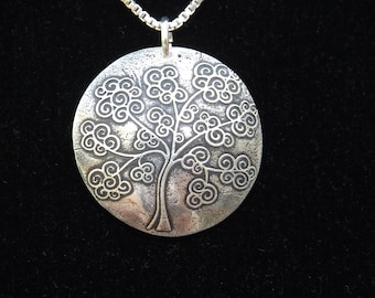 Tree of Life Necklace, Tree of Life Jewelry, Curly Tree of Life, Gifts for Mom, Gift for Daughter, Necklace for Sister