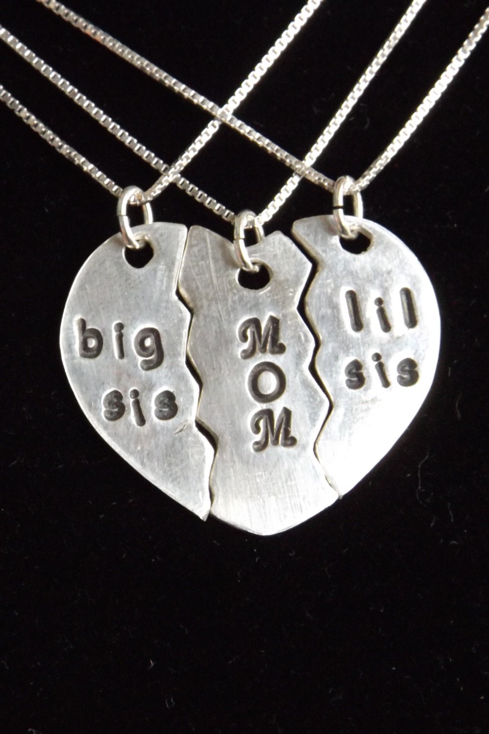 2 Sisters and Mom Gifts, Big Little Sister, Mom Sister Necklace, 2 Sisters  and Mother, Gift From Mom for Daughters, From Daughter to Mother - Etsy
