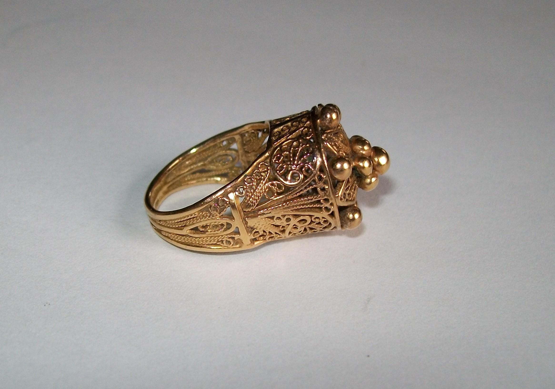 18k antique ring - Etsy 日本