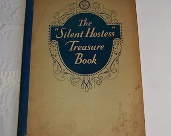 The Silent Hostess Treasure Book 1930 Cookbook from GE