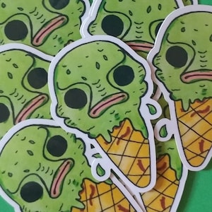 Creature Cone Vinyl Sticker