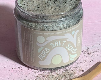 Aura Salt Scrub 16oz