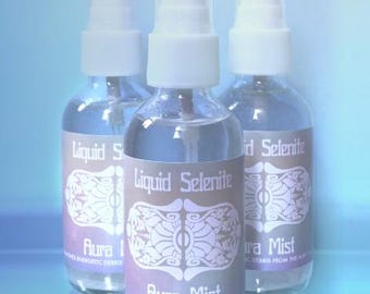 Liquid Selenite Aura Mist, 2oz