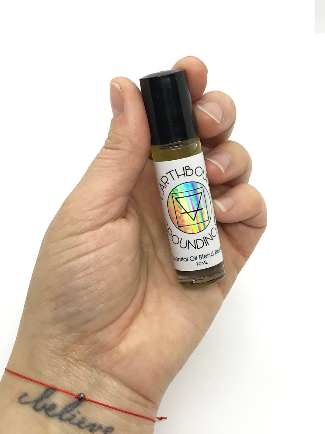 Earthbound Grounding Oil Rollon 10ml Root Chakra Red String Etsy