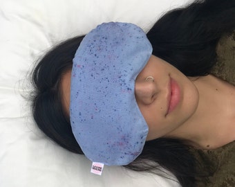 Third Eye Pillow - Eye mask -Large - Lavender -  ( Yoga Meditation Spa Gift Pamper Wellness Selfcare )