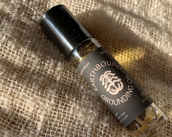 Earthbound Grounding Oil  Root chakra - Roll-on 10ml