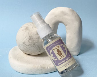 F-Off Smokeless Sage Clearing Spray - Aura Cleanse, 1oz