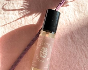 Heart Opening Healing Oil - Roll-on 10ml - Heart Chakra