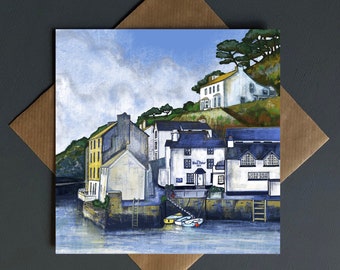 Polperro harbour - Cornwall Cornish scenes