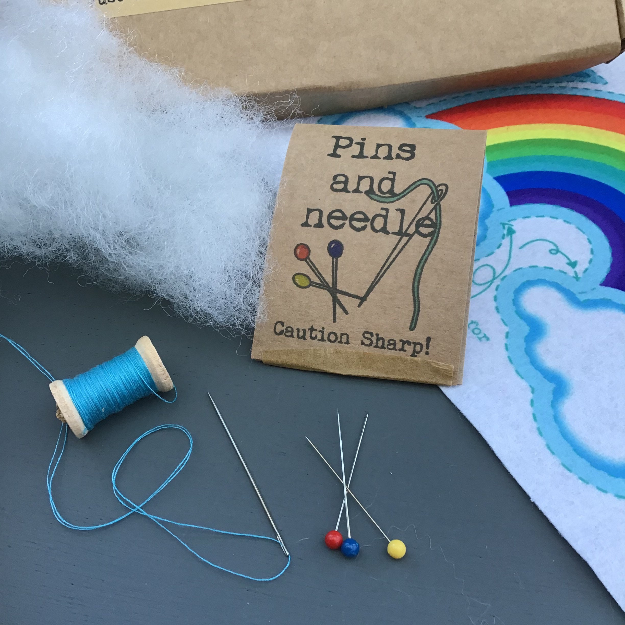 Lloyd the Emotional Rainbow Felt Stitching Kit – Fancy Tiger