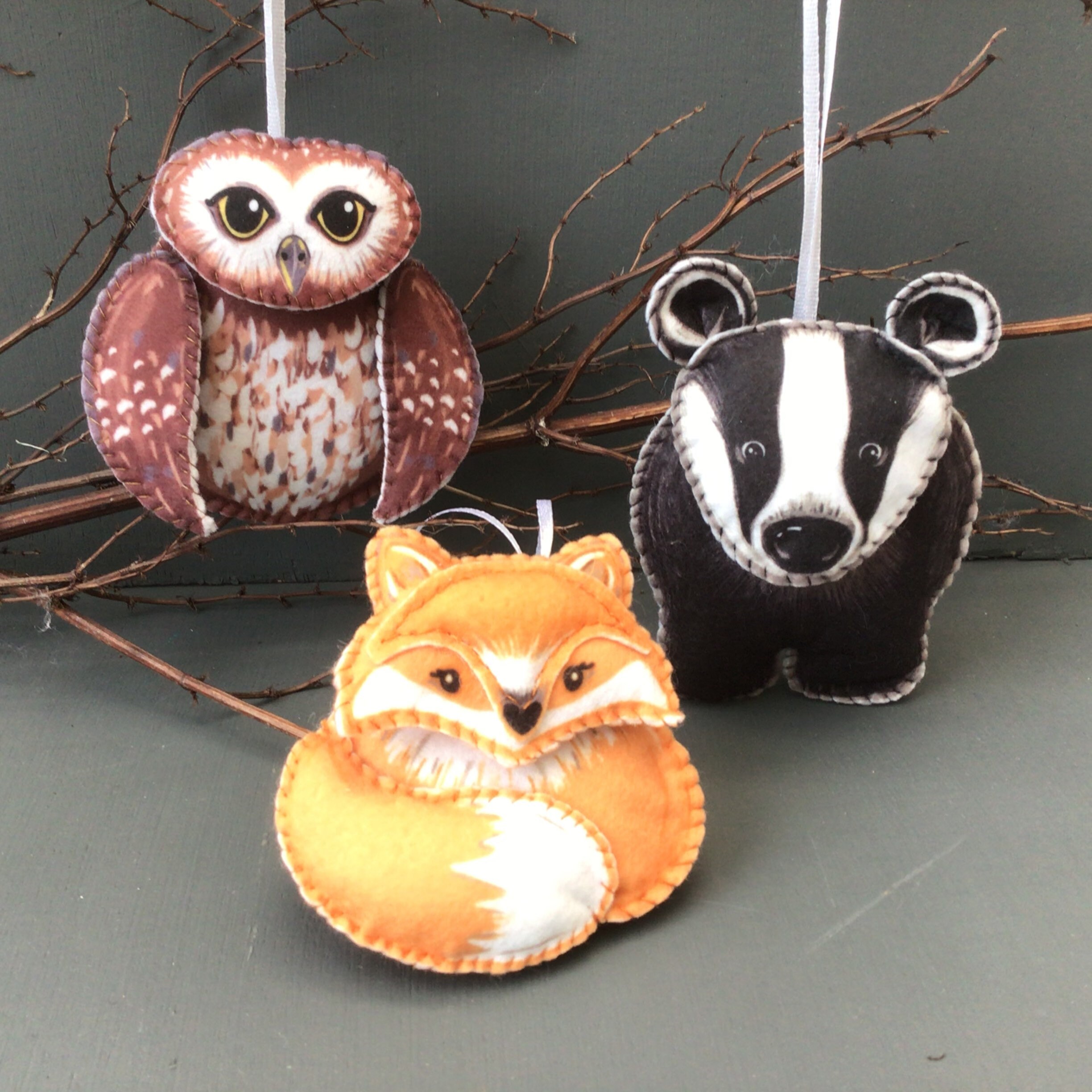 Felt Sewing Kit, Kids Crafts Projects, Diy Felt Animal, Sew Your Own Fox, Felt  Craft Kit 