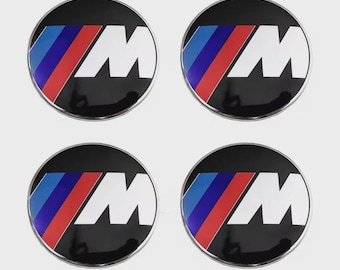 Juego de 4 tapas centrales para llantas de aleación BMW M Sport - 68 mm o 56 mm