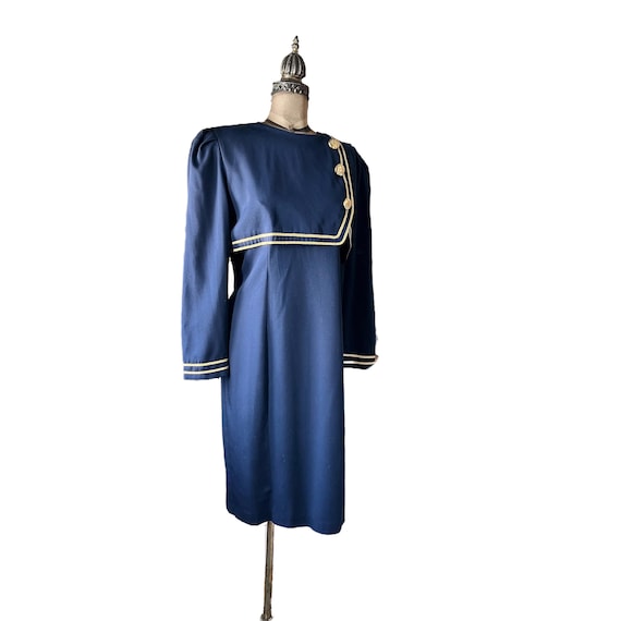 Vintage 1980s Jessica Howard Sailor Dress - Etsy Vintage 1980s Jessica Howard Sailor Dress - Etsy