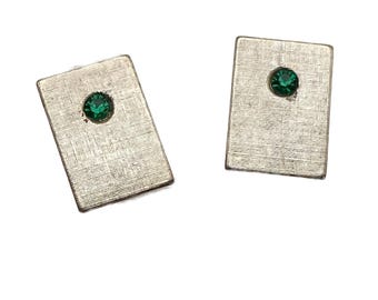 Vntage Swank gold tone cufflnks 2 par cufflnk md… - Gem