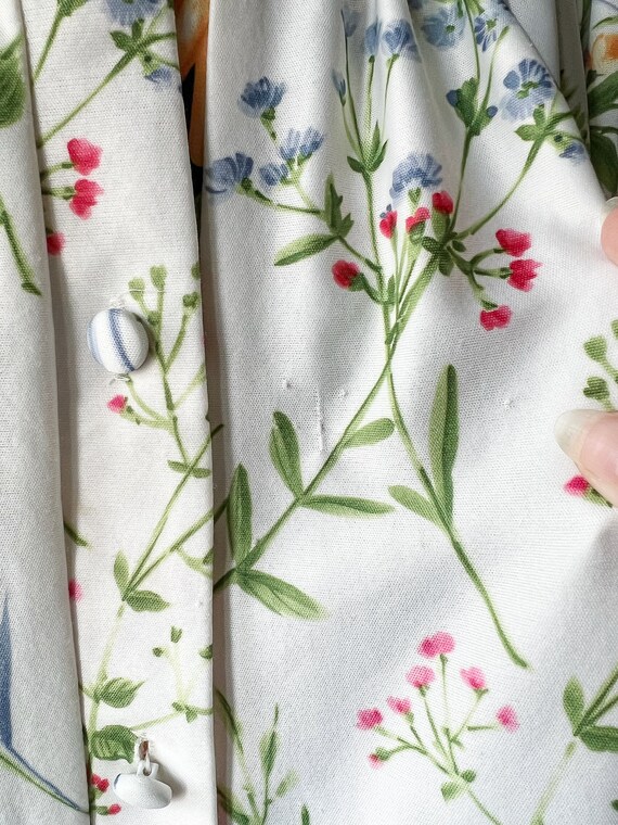 Vintage Floral Muumuu Floor Length Dress - image 4