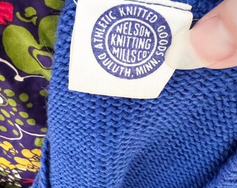 30-40s NELSON KNITTING MILLS サテンスタジャン 30-40s NELSON KNITTING MILLS サテンスタジャン