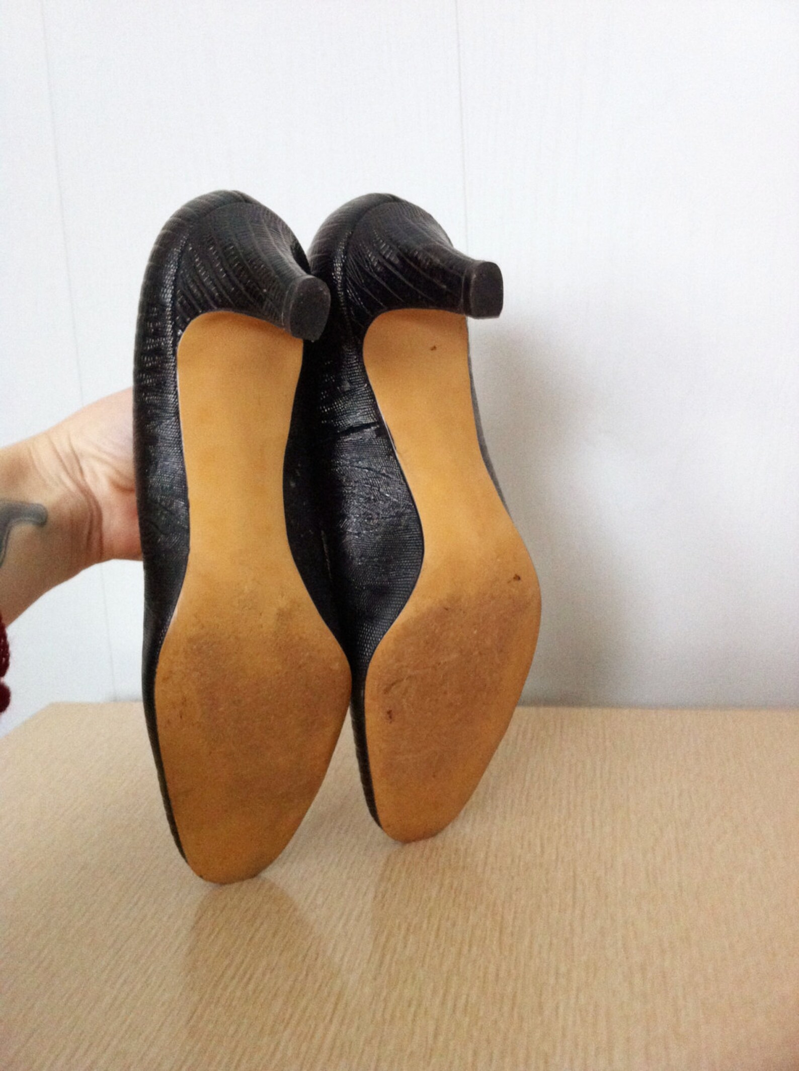 Vintage 1970s Shoes Black Miss Wonderful High Heels Size Size - Etsy