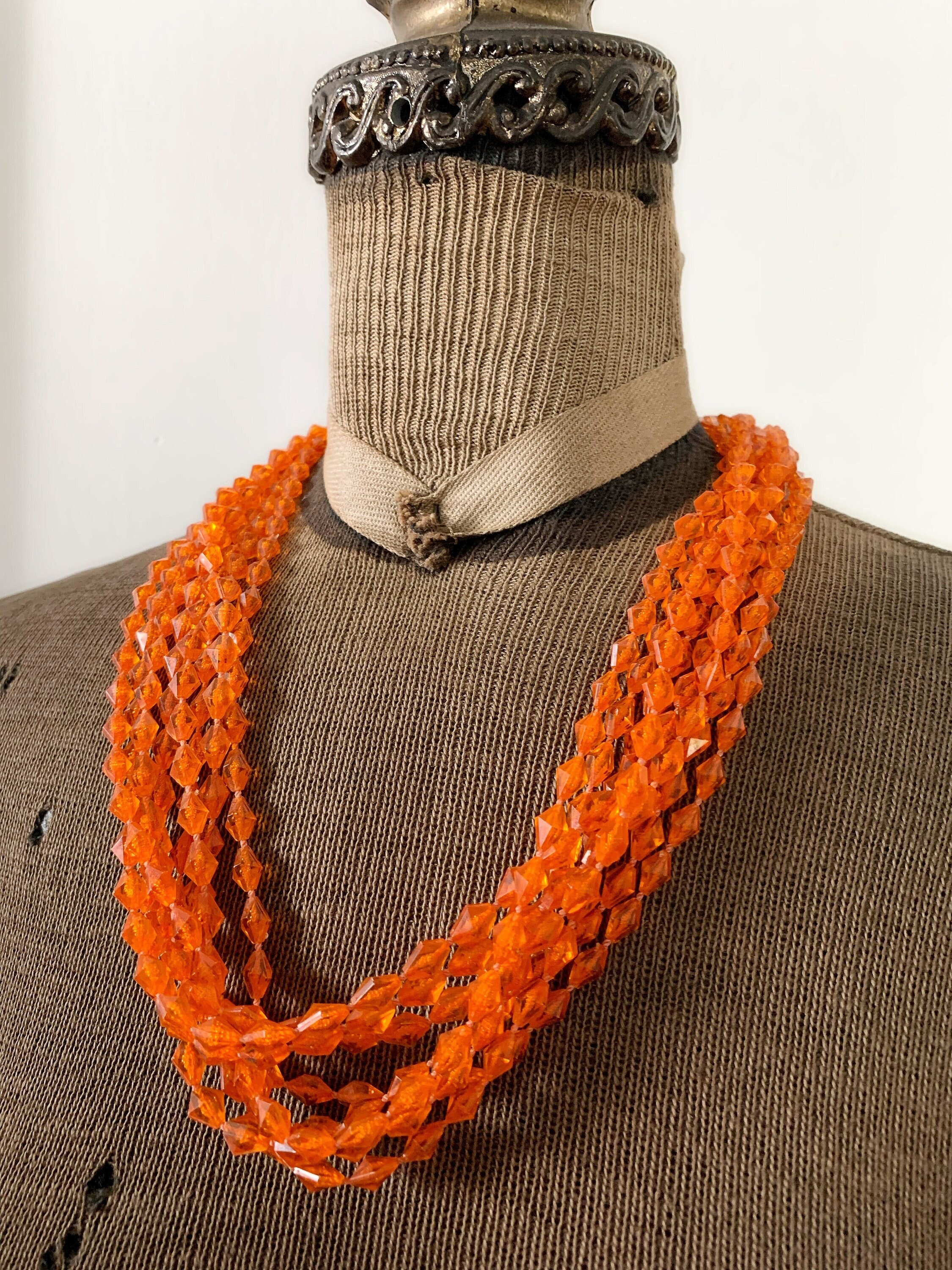 Multi Strand Bead Necklace 