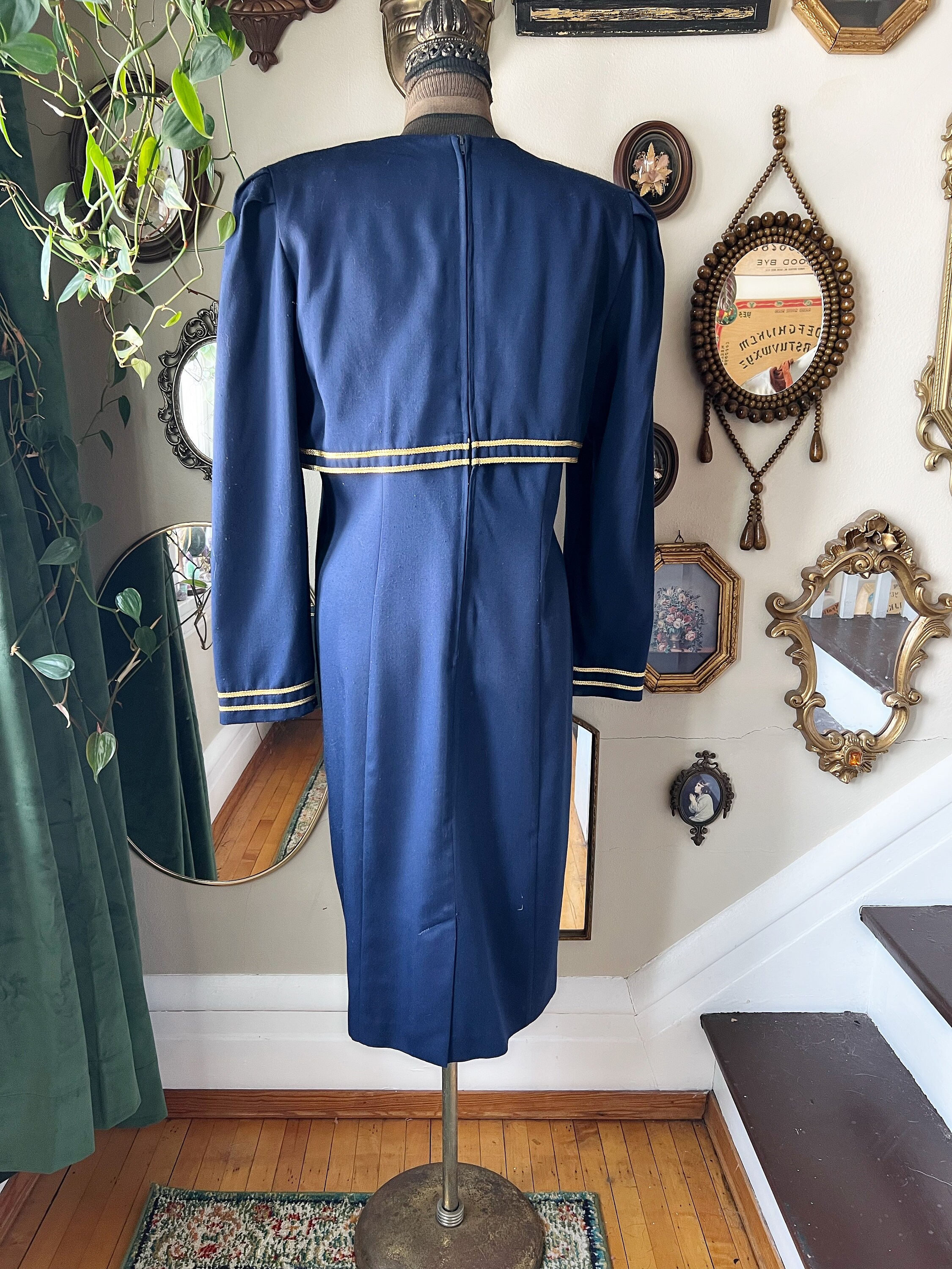 Vintage 1980s Jessica Howard Sailor Dress - Etsy