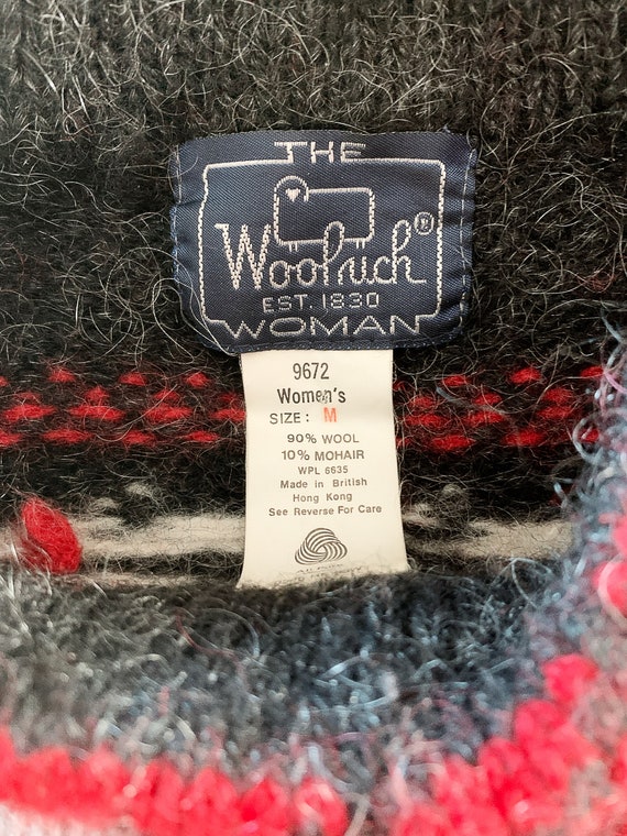 Vintage 1990s  The Woolrich Woman Wool and Mohair… - image 5