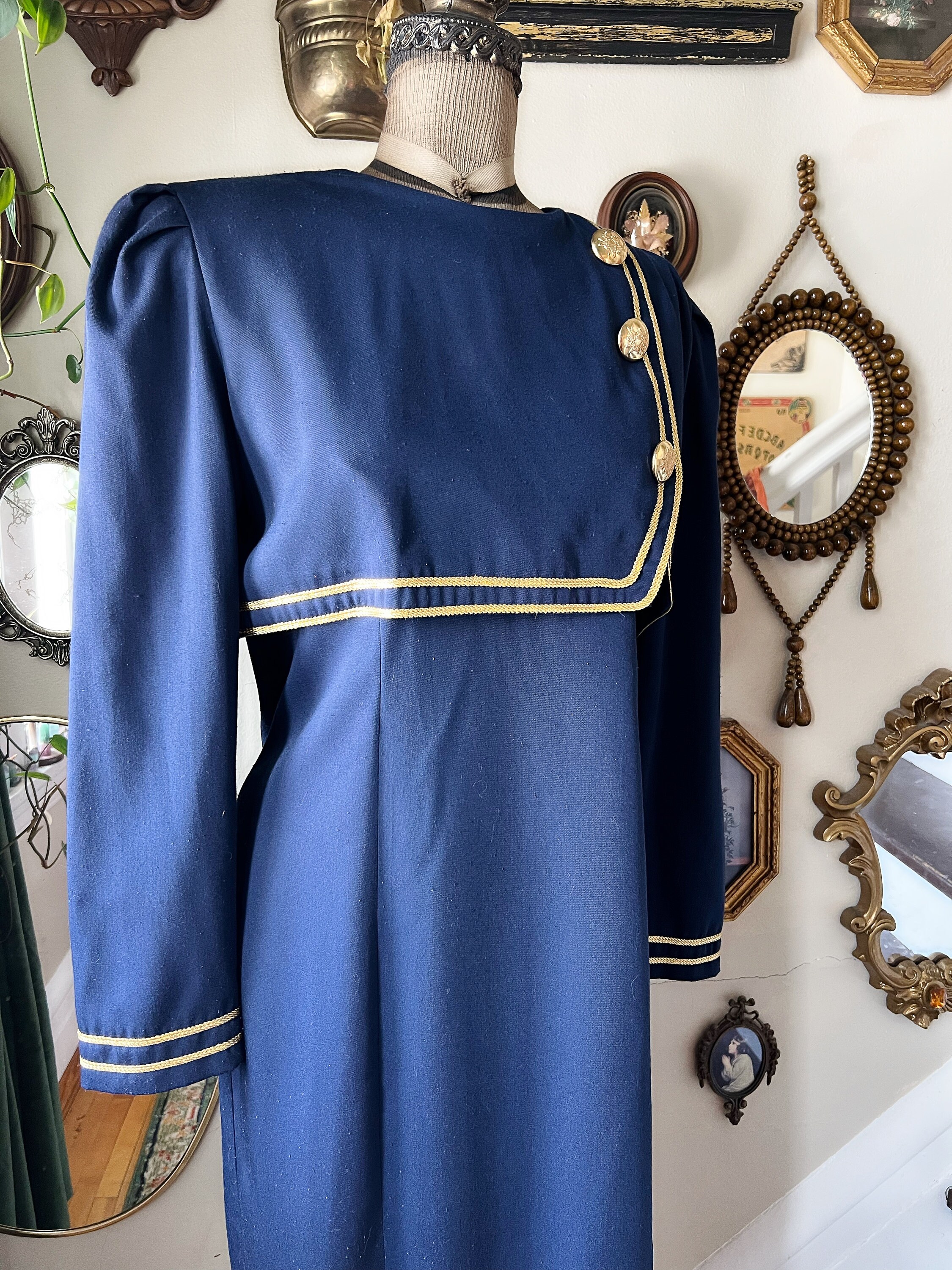 Vintage 1980s Jessica Howard Sailor Dress - Etsy