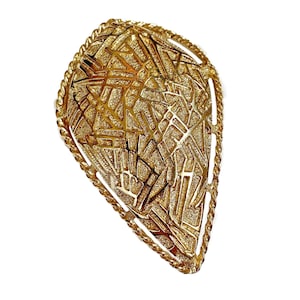 Vintage Sarah Coventry Modern Design Pendant Brooch